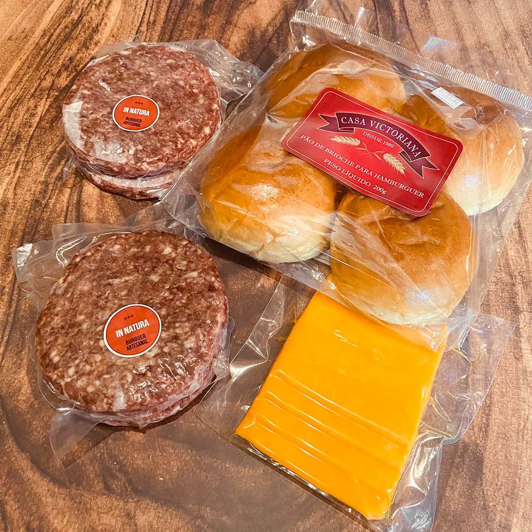 Kit Cheese Burguer In Natura